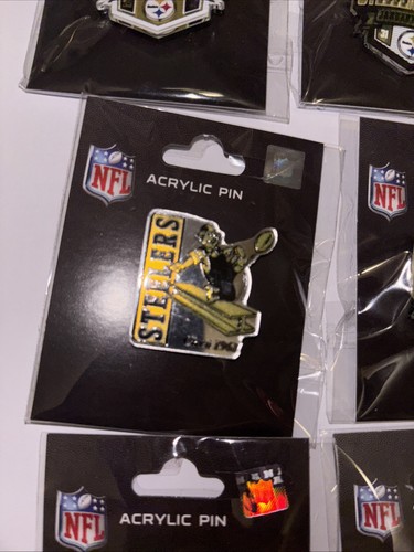 Pittsburgh Steelers 2024 Complete Super Bowl Pin Set of 10 w/ Display & NEW - Picture 7 of 11