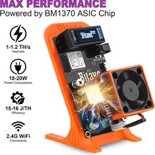 US Stock Bitaxe Gamma 601 1.2TH/s 2.4G WiFi 18W BTC Solo Lottery Miner BTC Miner