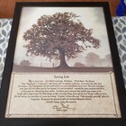 Living Life Framed Wall Art by Bonnie Mohr – Inspirational Quote Print – Patton