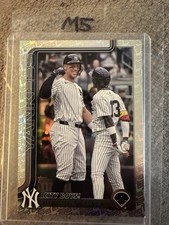 2025 Topps Update Series -City Boys- Topps Foil Aaron Judge / Chisholm - Yankees