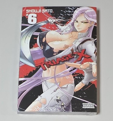 TRIAGE X VOLUME 6  (Yen Press 2014 Manga TP GN SC ~ Shouji Sato)
