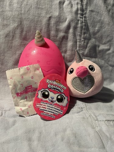 NEW Rainbocorns Eggzania Baby Mania! Plush Surprise Egg - Platypus Slipper