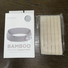 NEW Mooimom Maternity Belt Postnatal Pregnant Women Beige Large