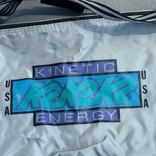 Vintage K2 Kinetic Energy USA Single Ski Bag 203cm Nylon Teal 80's