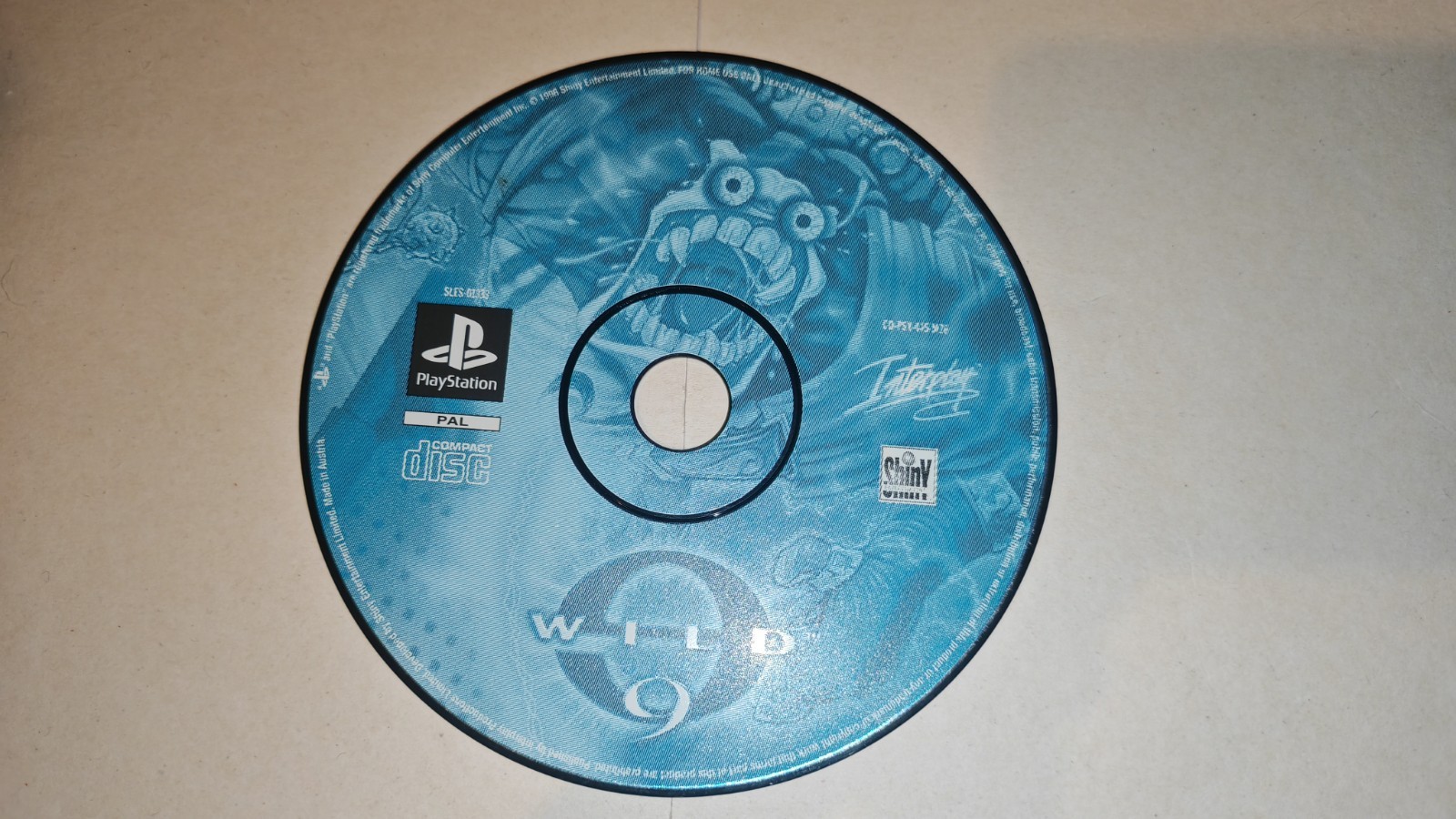 Wild 9 (Sony PlayStation 1, 1998) Disc Only