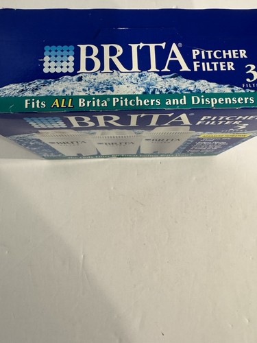 Brita Standard Filter Pitcher Replacement Filter NEW 3 Pack Water Filters Sealed - Picture 6 of 7