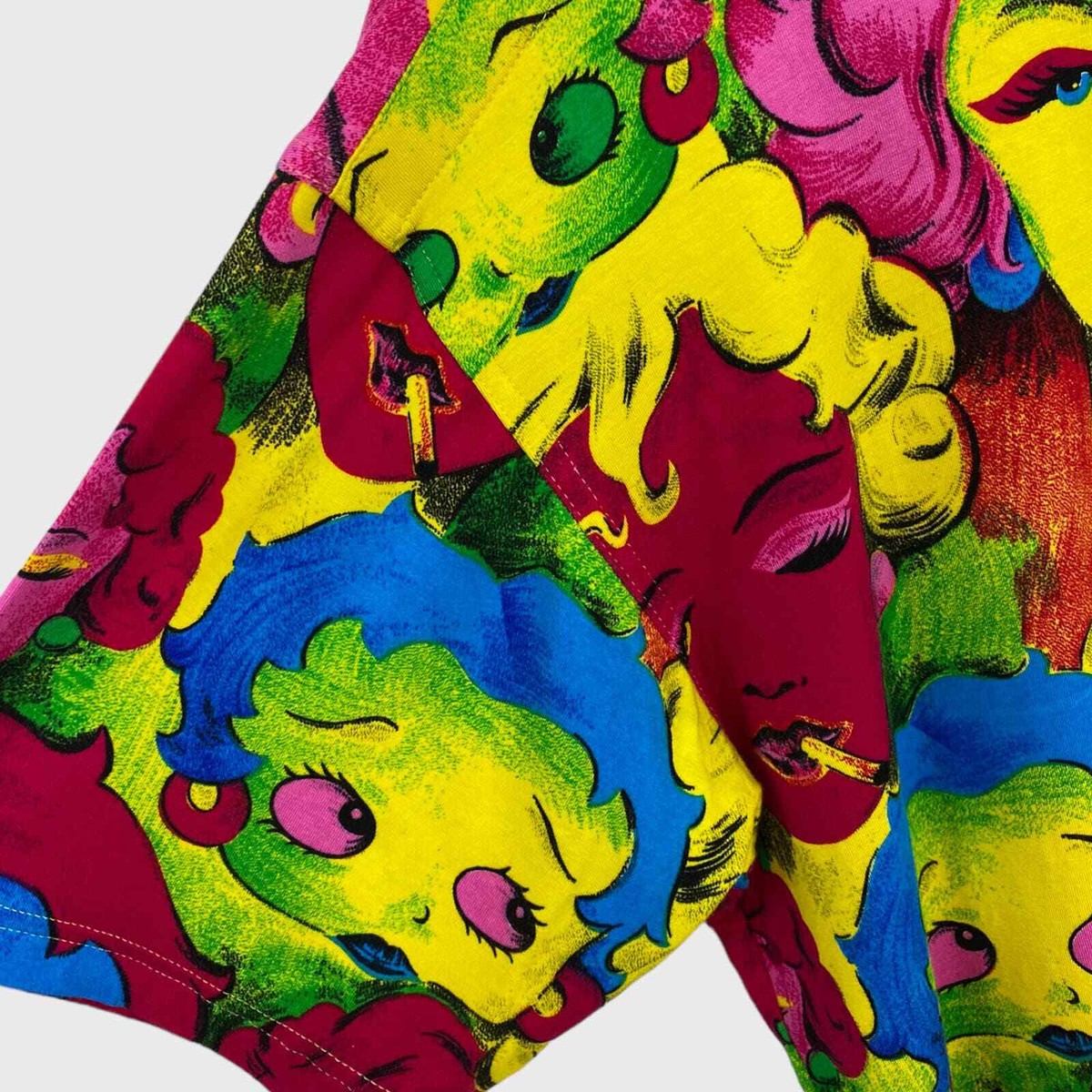 Vintage 1991 VERSACE Jeans Couture Andy Warhol Betty Boop