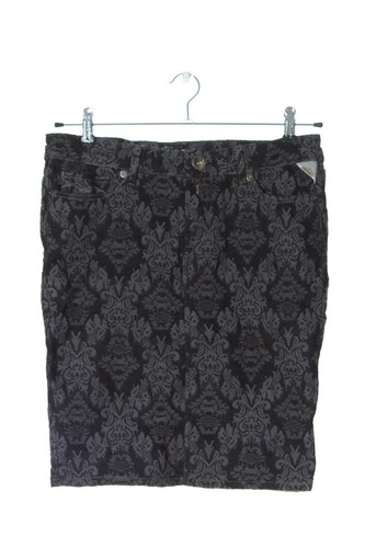 Jupe En Jeans ZARA BASIC Taille 38 - Style Décontracté, Bleu-rouge, Occasion En Très Bon état !