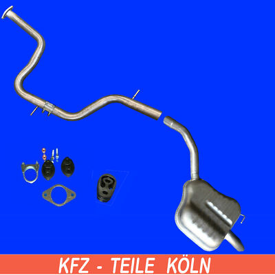 Ford Galaxy /Mondeo IV /S-Max (WA6;BA7) 2.0 TDCi Rohr + Endschalldämpfer Euro5