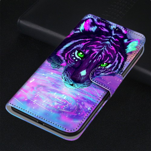 Printed PU Leather Phone Wallet Stand Magnetic Case For ZTE Blade A51 Lite A71 - Picture 24 of 26