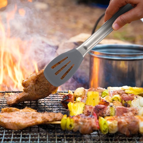 Multifunctional Practical Portable Silicone Tong For Cooking Steak Tong Kitchen - Picture 5 of 11