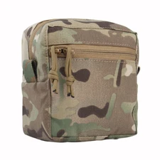 Tactical GP Pouch Square Small Sundry Bag Outdoor Waist MOLLE Zipper Storage Bag