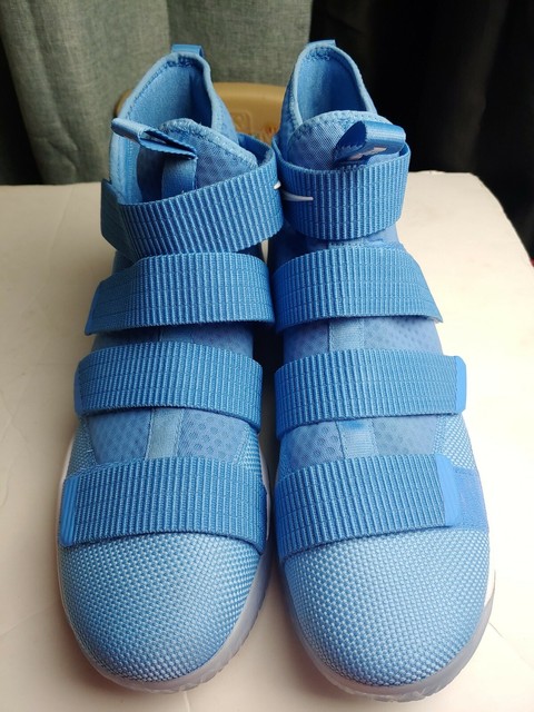 lebron james shoes blue and grey