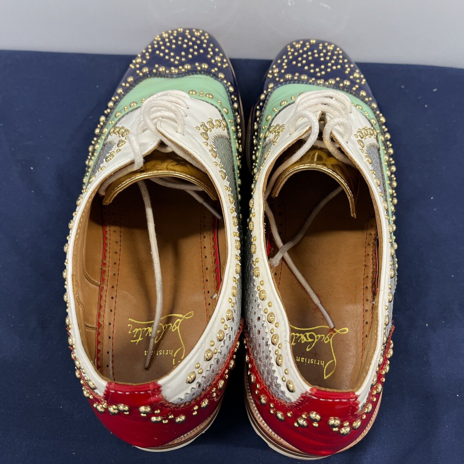 RARE Christian Louboutin Mens Crapamale Flat pat … - image 6