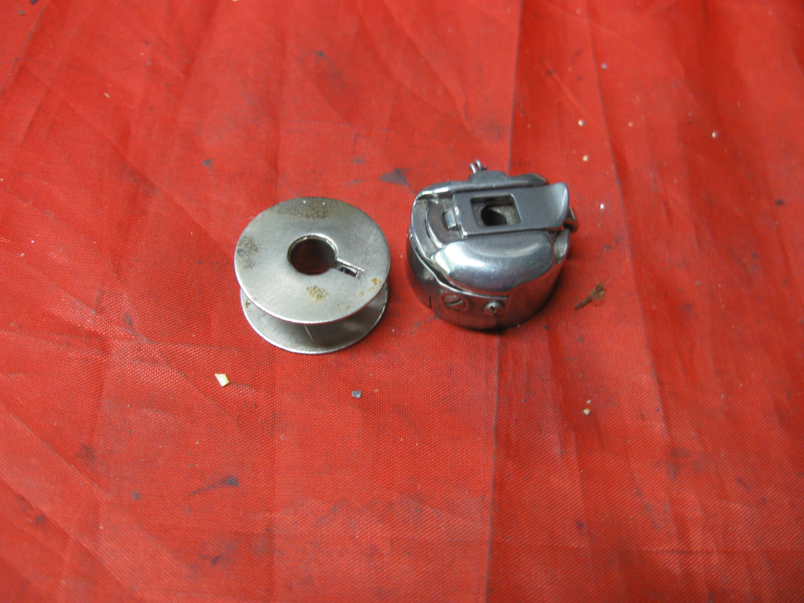 Riccar 888 Sewing Machine Bobbin Case Cap Bobbin Vintage eBay