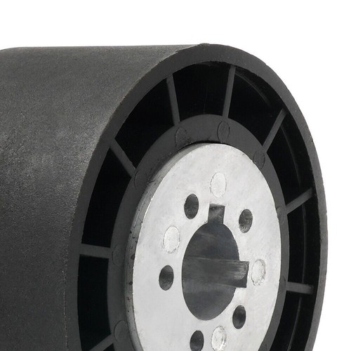 3/4" Inch Keyway Marine Boat Steering Wheel Hub Adapter Black 6 Holes 6 Bolts - Picture 11 of 15