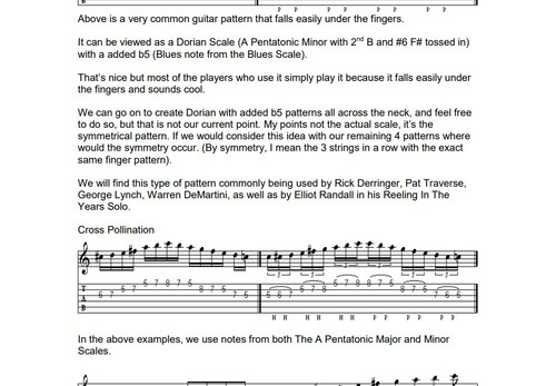 Lead Guitar Lessons E Book PDF on CD Rock Blues Lead Licks Theory Tab Scales - Picture 7 of 12