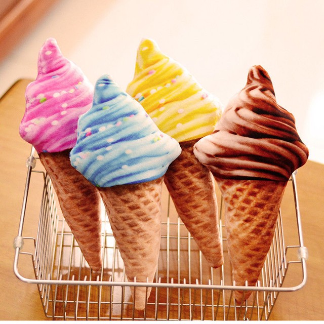 ice cream soft toy