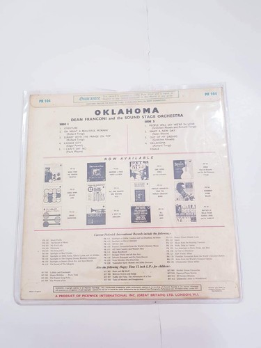 Rodgers & Hammerstein and the sound stage orchestra – Oklahoma - Vinyl , LP Rare - Picture 7 of 12