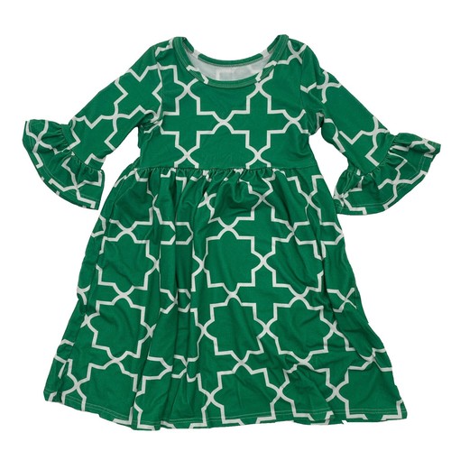 lolly wolly doodle christmas dresses Girls NWT Lolly Wolly Doodle Smocked Dress Christmas Free Matching Bow 7