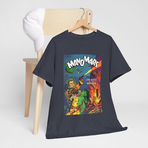 Vintage Comic Book T-Shirt, Mano Mars Comic Tee, Comic Con T-Shirt - Picture 11 of 11