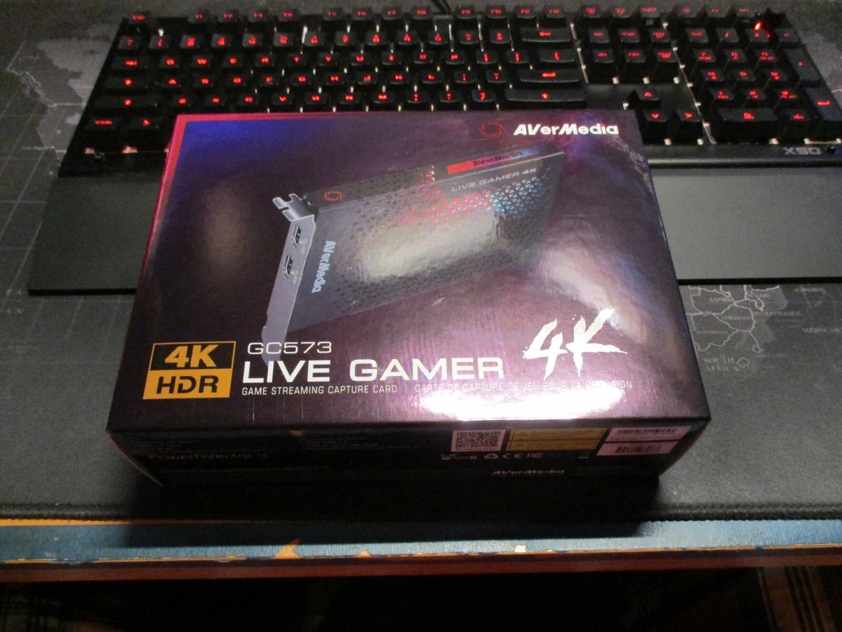 AVerMedia Live Gamer 4K (GC573) HDMI capture card for streaming | eBay