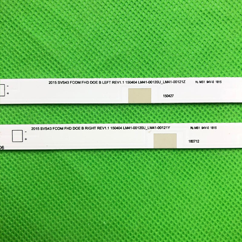 のの LED Strips (8) For Samsung BN96-37294A BN96-37295A UA43J51SW