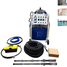 1:1 Polyurethane Foam Spraying Machine w/Airbrush Pneumatic Polyurea Sprayer110V