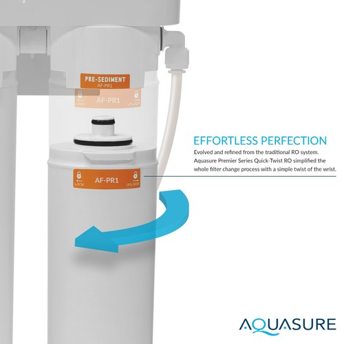 Aquasure Premier Reverse Osmosis Water Filtration System 75 GPD 4-stage - Picture 5 of 8