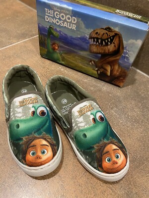 Sneaker Schuhe Jungen 28 Dino Disney Pixar The Good Dinosaurier Neu Slipper