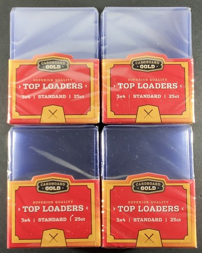 Cardboard Gold Top Loaders 3x4 Standard Toploader CBG 25 50 100 200 500 1000 - Picture 11 of 14