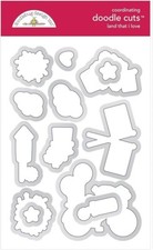 Doodlebug Doodle Cuts Dies - Land That I Love S-8, NEW