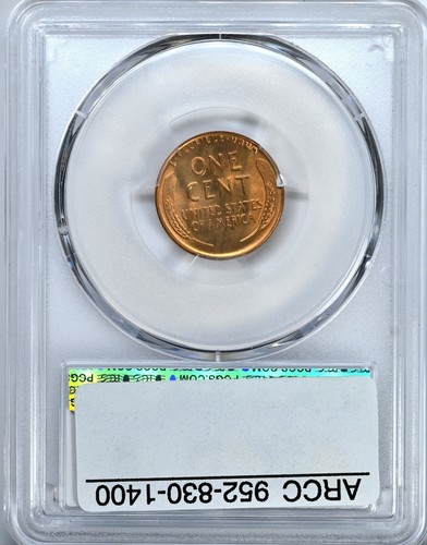 1939-S RED Lincoln Wheat Cent PCGS Graded MS67 RD Nice Original Coin 67 2683 - Picture 2 of 2