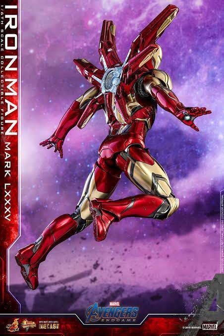 Hot Toys IRON MAN MARK LXXXV MK85 Avengers Endgame 1/6 DIECAST