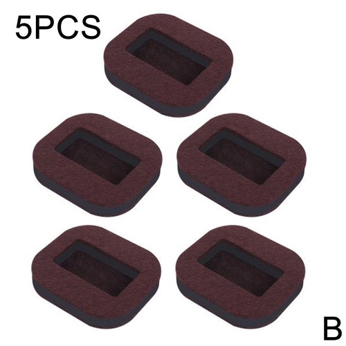5pcs Office Chair Wheel Stopper Furniture Caster Cups Hardwood T4 Floor Lot P4R0 - Picture 13 of 15