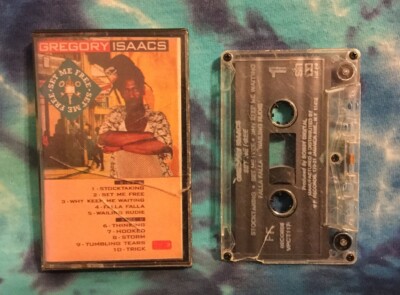 Gregory Isaacs CASSETTE TAPE Set Me Free VP Records VPCT-1174  RARE (1992)