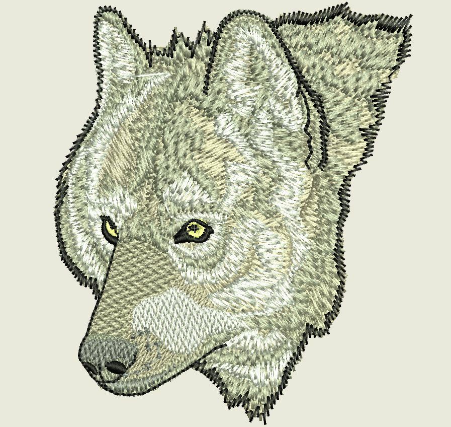 Wild Animals Machine Embroidery (181)  - CD/USB/Floppy - 11 Formats
