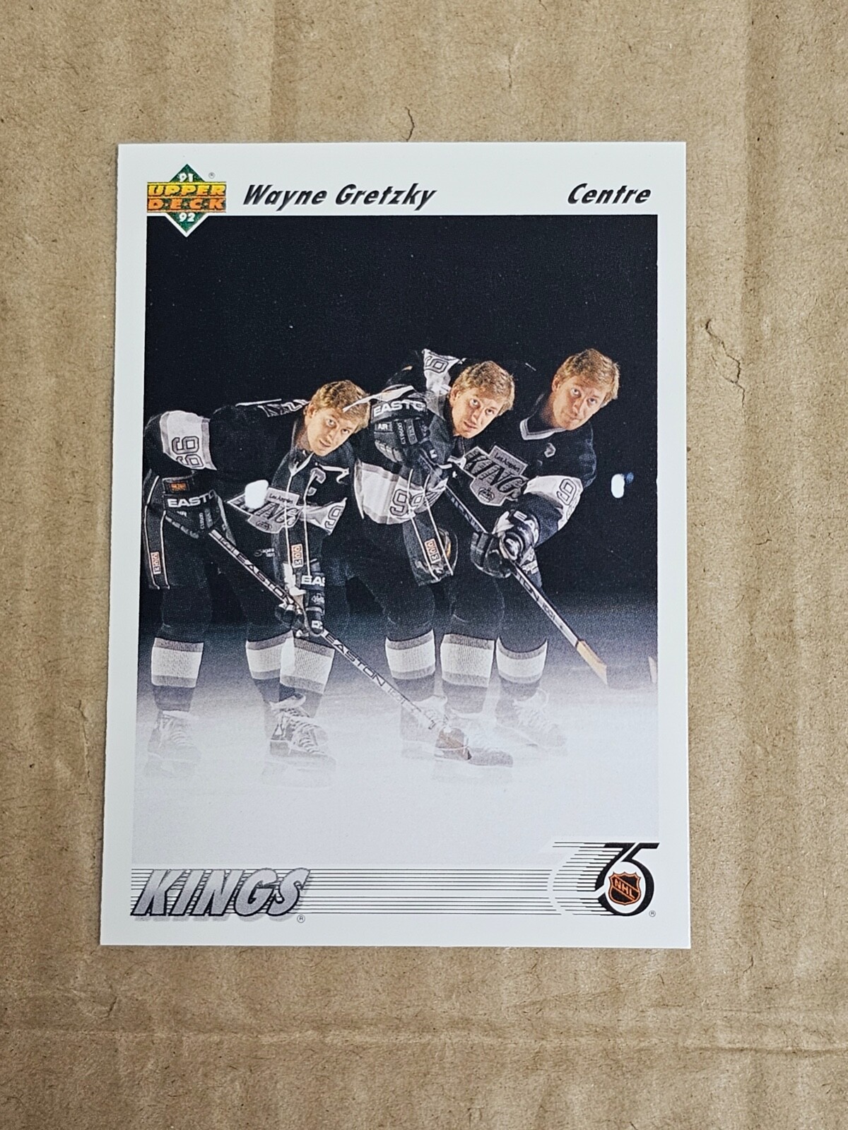 1991-92 Upper Deck French #437 Wayne Gretzky Los Angeles Kings