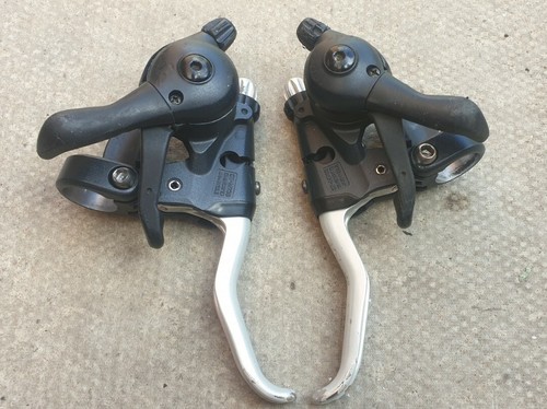Shimano Deore XT STI Shifters ST-M738 8s 24 Speed M737 SLR+ *SERVICED* VGC: - Picture 4 of 9