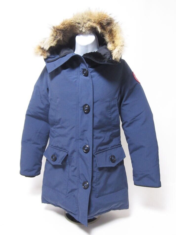 Canada Goose Women's size XS Ladies Down Jacket Bronte Navy Canada Goose Women's size XS Ladies Down Jacket Bronte Navy