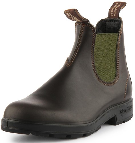 Blundstone Unisex Original 500 Series, S Sz_7.5 Women/5.5 Men_Stout Brown/Olive