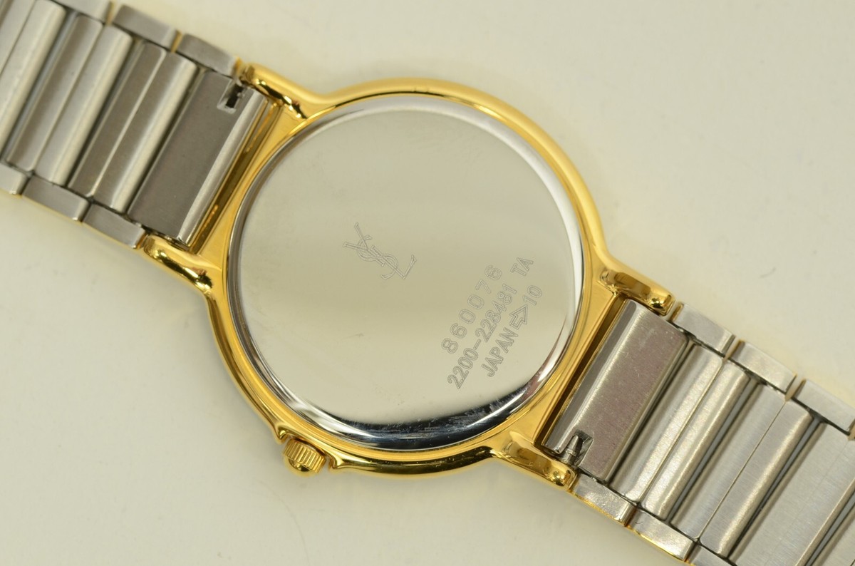 Authentic YSL Link Band Watch 22mm SS 2200-228481 Japan Authentic YSL Link Band Watch 22mm SS 2200-228481 Japan
