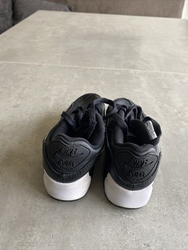 Nike Air Max 90 LTR (PS) Kleinkind Laufschuhe Größe 11,5C schwarz weiß - Bild 3 von 7