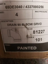 Smith-cooper International 65DE3040 Drain 90 Elbow Grvd