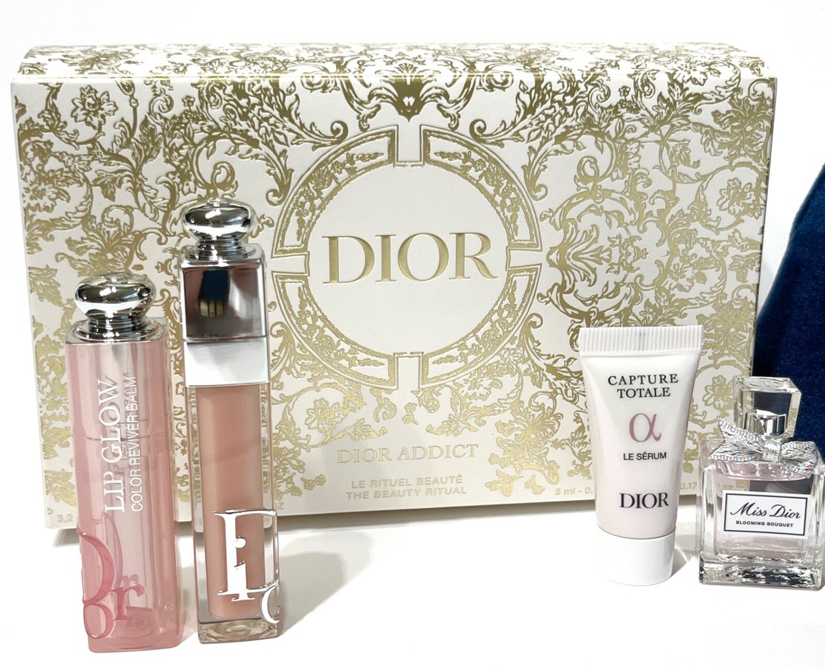 DIOR The Beauty Ritual SET - 5 Limited Edition NAVY BLUE VELVET
