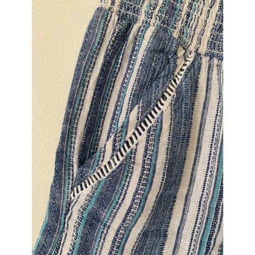 Briggs Womens Linen Blend Shorts Blue SIZE M - Picture 4 of 12