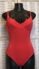 NWT Cupshe One Piece Swimsuit Extra Large Red Underwire