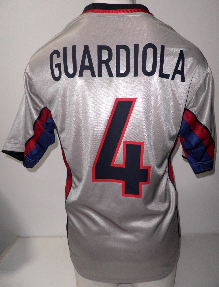 GUARDIOLA Nike 1999 2000 camiseta original 99-00 maglia shirt trikot BARCELONA
