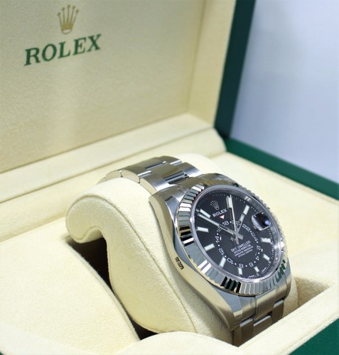 Rolex Sky-Dweller 326934 Stahl Black Dial Oyster Perpetual BOX/PAPIERE *NEU*  - Bild 2 von 11