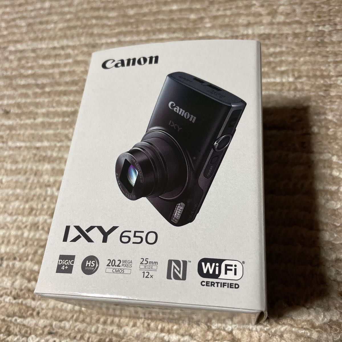 再入荷 【美品】即決価格 Canon IXY650 シルバー【小物付き